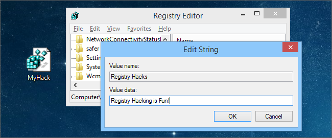 How to Make Your Own Windows Registry Hacks