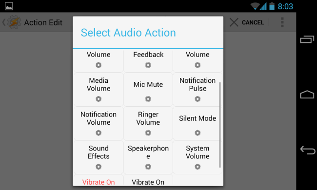 tasker-select-audio-action