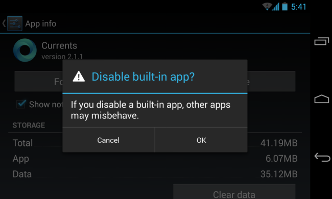 disable-built-in-app