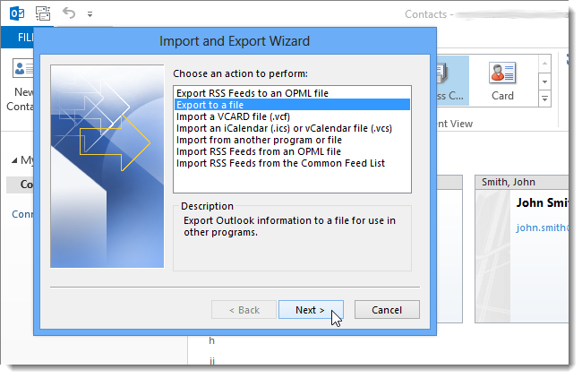 13_selecting_export_to_a_file