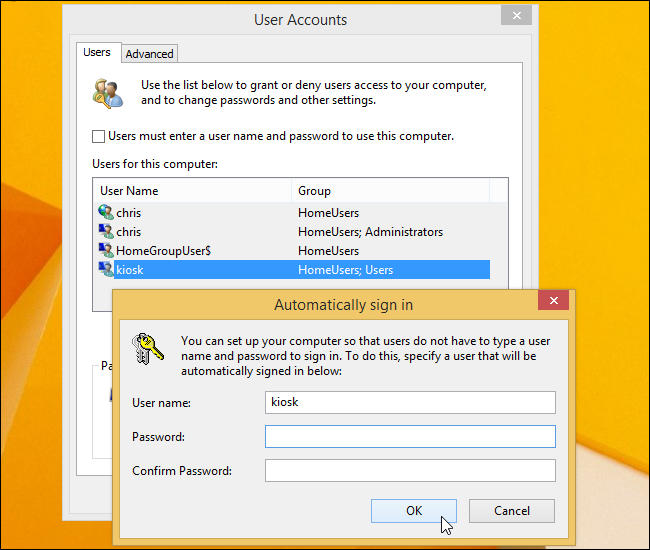 automatically-log-into-assigned-access-account