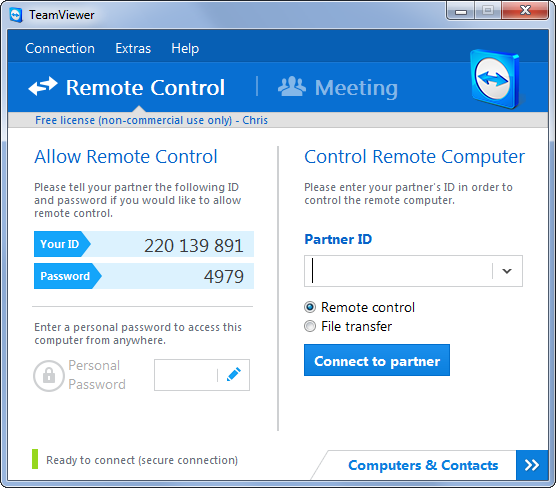 teamviewer-id-and-password