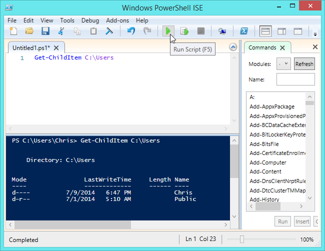 what-is-windows-powershell-ise