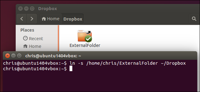 create-symbolic-link-for-dropbox-on-ubuntu-linux