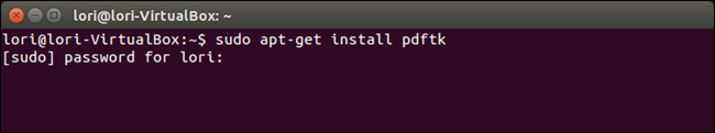 01_pdftk_installation_command