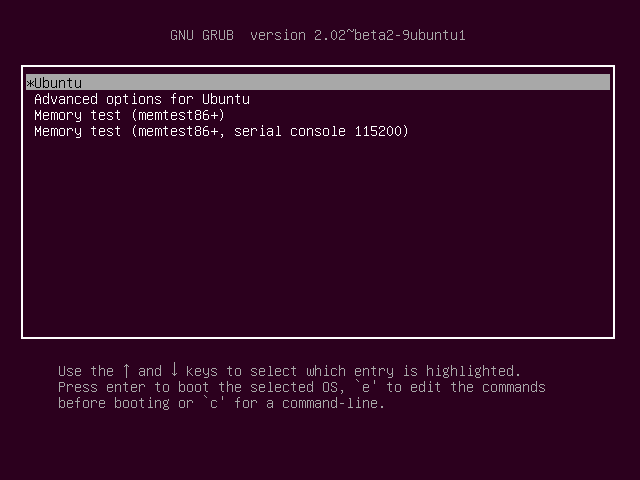 gnu-grub2-boot-loader-menu