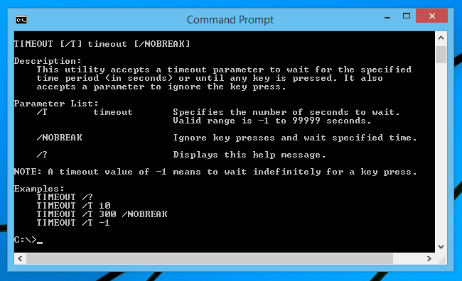 Keep Command Prompt Open After Batch 