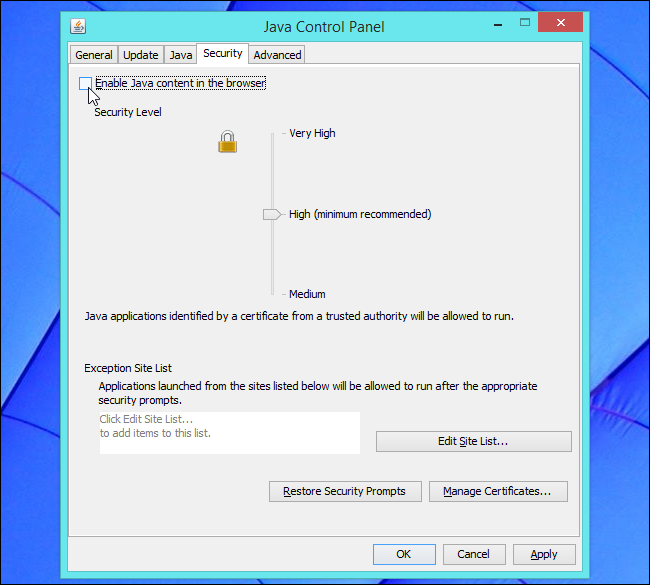 disable-java-browser-plug-in-in-java-control-panel