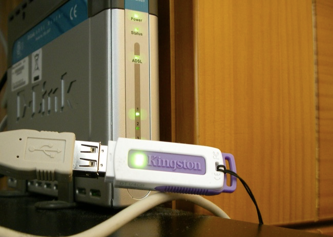 router with usb drive
