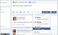 How To Show Or Hide Facebook Posts For Certain People