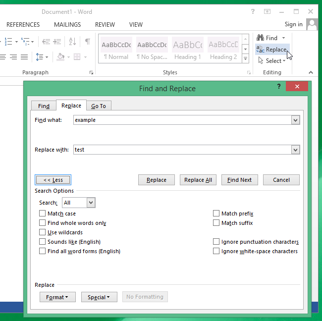 How to Quickly Search-and-Replace Text on Any Computer