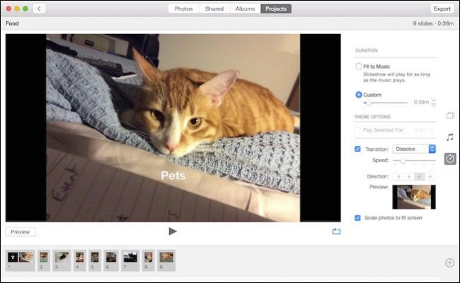 How to Create Quick Slideshows and Projects with Photos