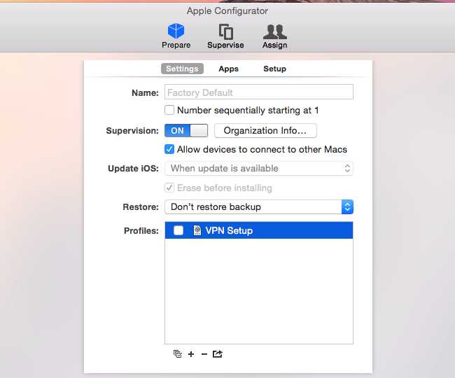 Create A Configuration Profile To Simplify Vpn Setup On Iphones And Ipads 0462