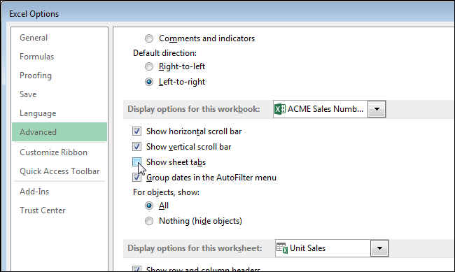 how-to-show-and-hide-the-worksheet-tabs-in-excel