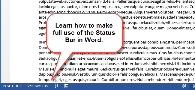 how-to-use-the-status-bar-in-word