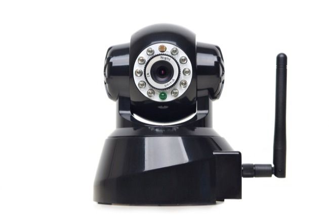 Picture of Wireless IP camera on white camera