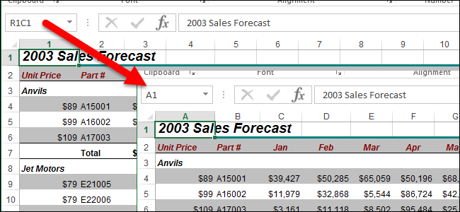 Steps to Modify Excel's Cell Referencing Format