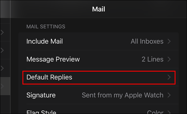 08_tapping_default_replies_for_email