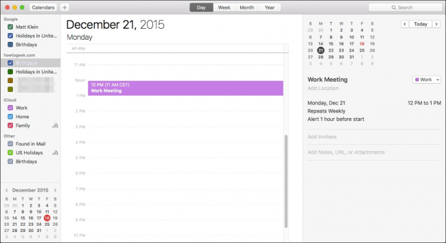 How To Add, Share, And Sync Calendars On Mac And IPhone