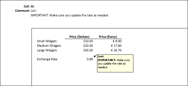 Complete Tutorial on Exporting Excel Sheets with Embedded Comments for Easy Reference