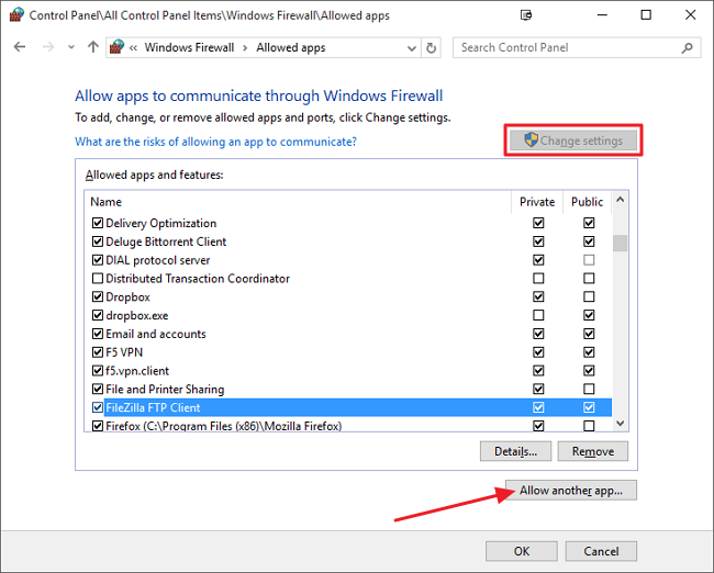 How to Allow Apps to Communicate Through the Windows Firewall