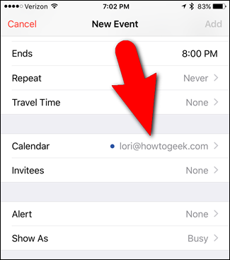 How to Set the Default Calendar for New Appointments in iOS and OS X
