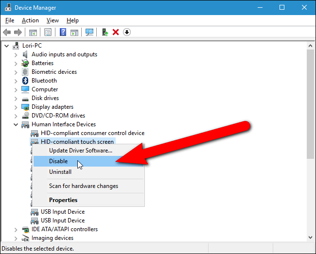 How to Enable or Disable Your Computer #39 s Touch Screen in Windows 10