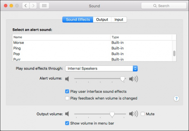 How To Customize Or Disable Sound Effects In MacOS