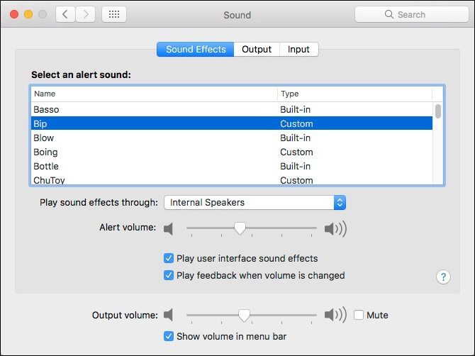 How to Customize or Disable Sound Effects in macOS