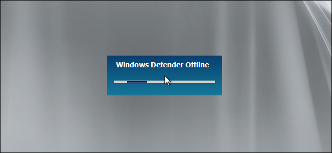 Microsoft Defender Offline running. 