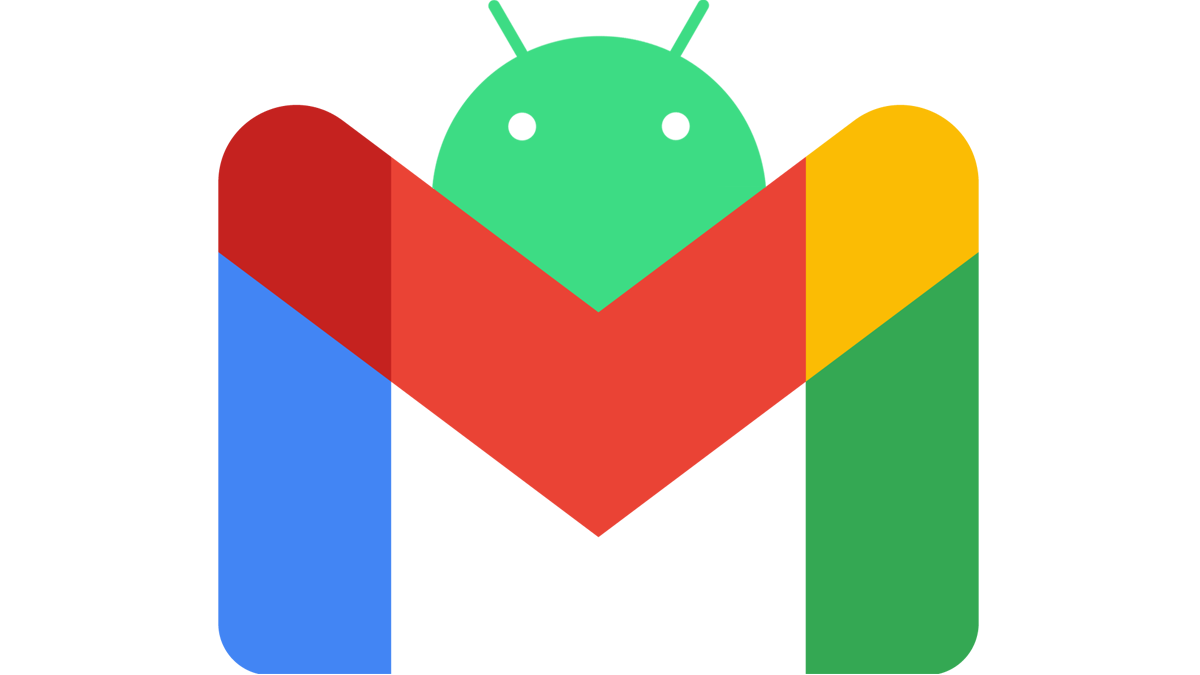 Android on Gmail logo.
