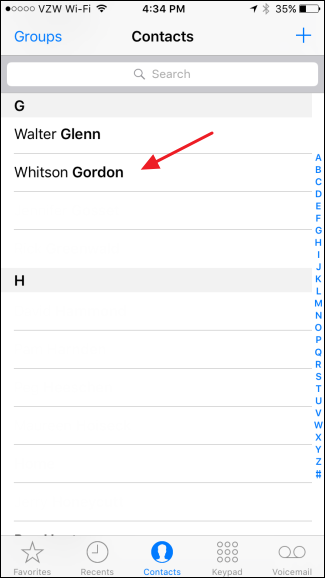 How to Set a Preferred Contact Method for Contacts in iOS 10