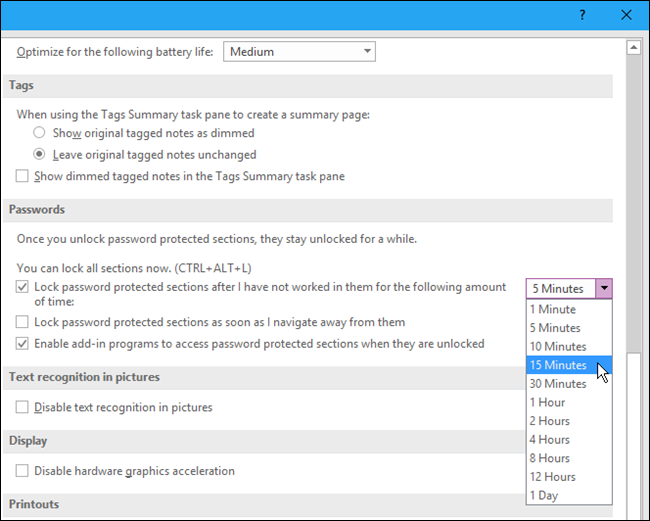 How to Password Protect OneNote Notebooks and Sections