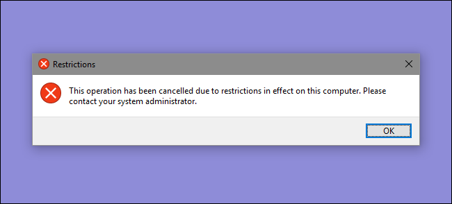How to Disable the Control Panel and Settings Interface in Windows