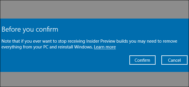 How to Switch From Windows 10's Insider Preview Back to Stable (Without ...