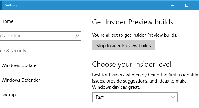 How To Switch From Windows 10's Insider Preview Back To Stable (Without ...