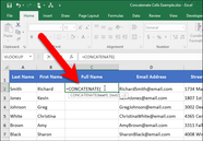 How To Combine Text From Multiple Cells Into One Cell In Excel