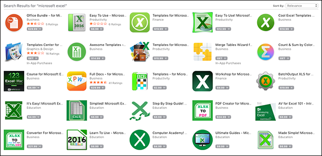 app-store-excel-search