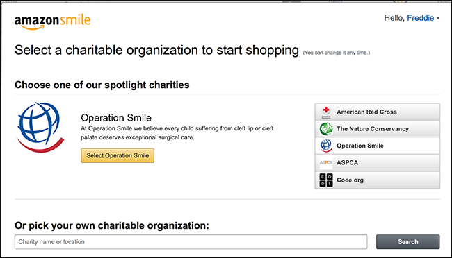 Automatically Give to Charity Every Time You Shop with AmazonSmile