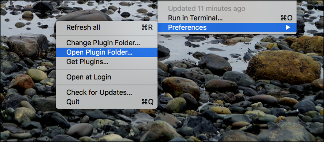 bitbar-plugins-folder
