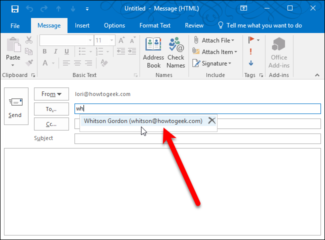 how to delete email address from hotmail contact list