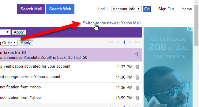 07_switching_back_to_full_featured_yahoo_mail
