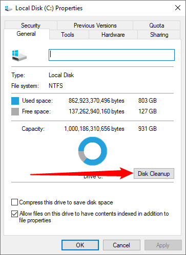 Ssd deals disk cleanup