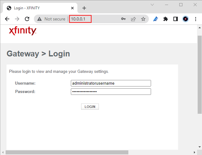Enter your router's IP into the address bar of any browser on your network.