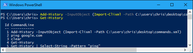 How to Use Your Command History in Windows PowerShell