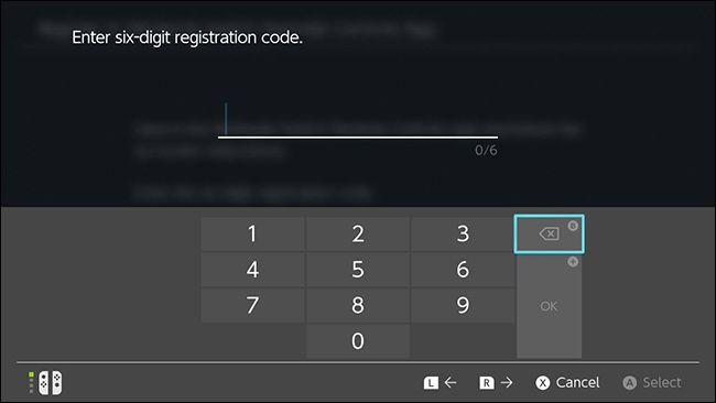 Nintendo deals registration code