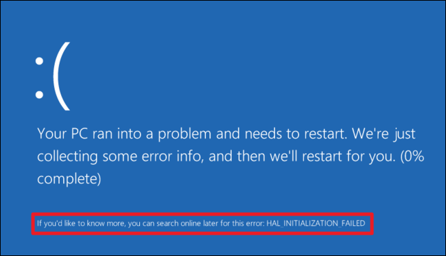A Blue Screen of Death on Windows 10 or 11. 