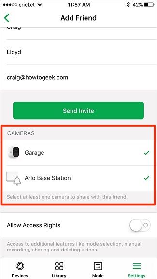 How to Share Access to Your Netgear Arlo Cameras