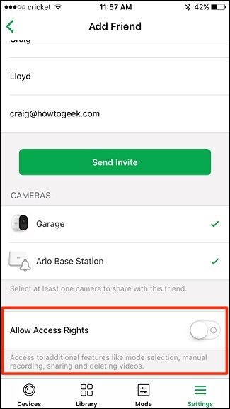 How to Share Access to Your Netgear Arlo Cameras