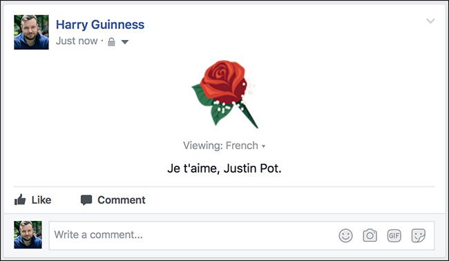 How to Post to Facebook in Multiple Languages